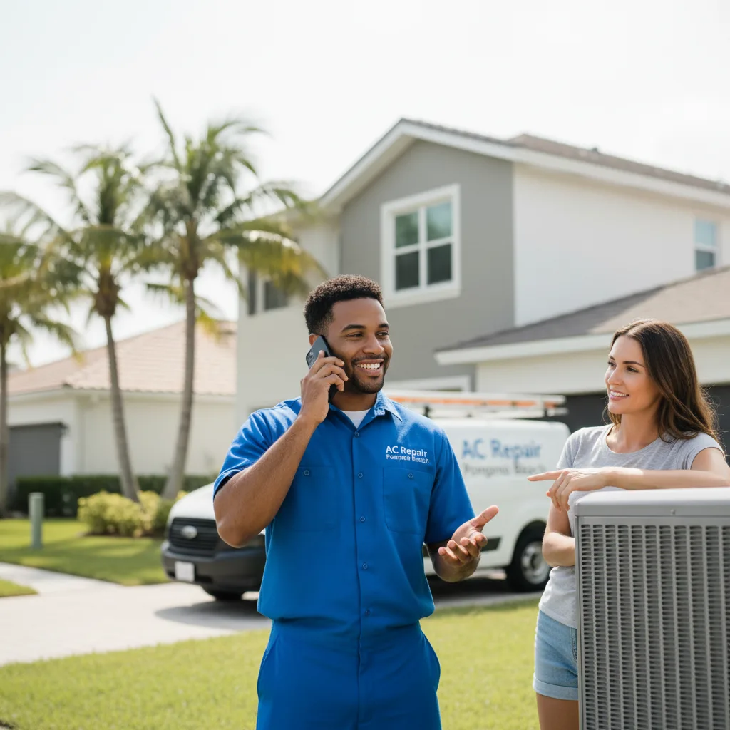 AC Repair Pompano Beach customer support in Inwood
